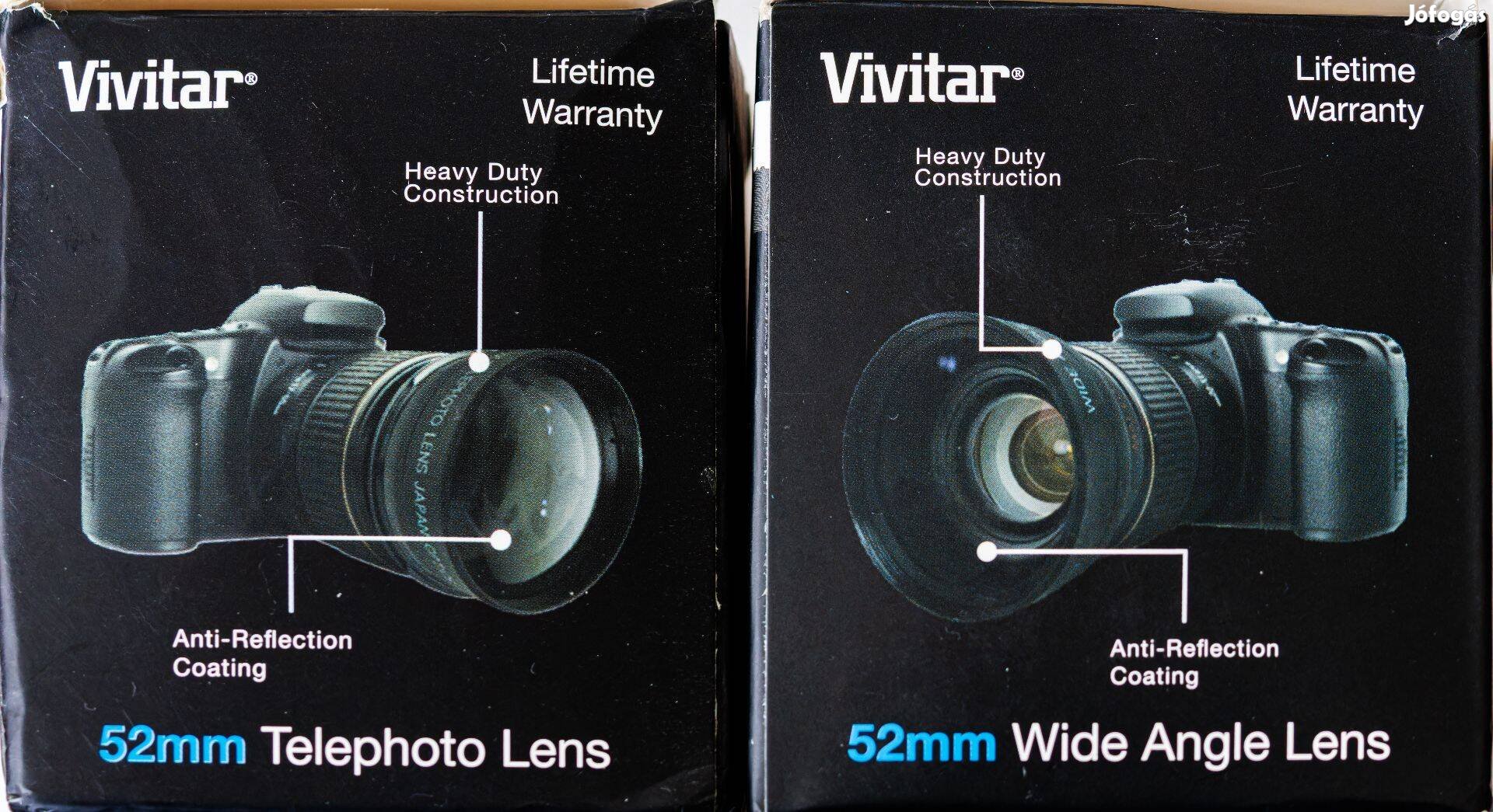 Vivitar szet 52mm (makro, tele és szűrők) eladó