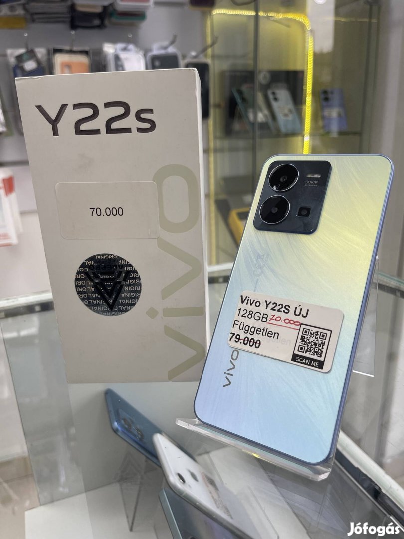 Vivo y22S 128GB Új null perces