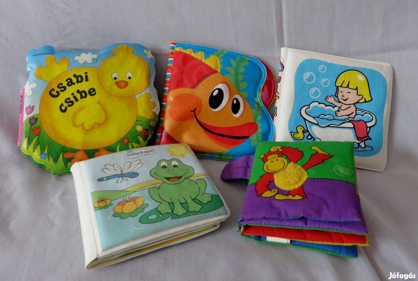 Vízálló babakönyvcsomag, 5 db