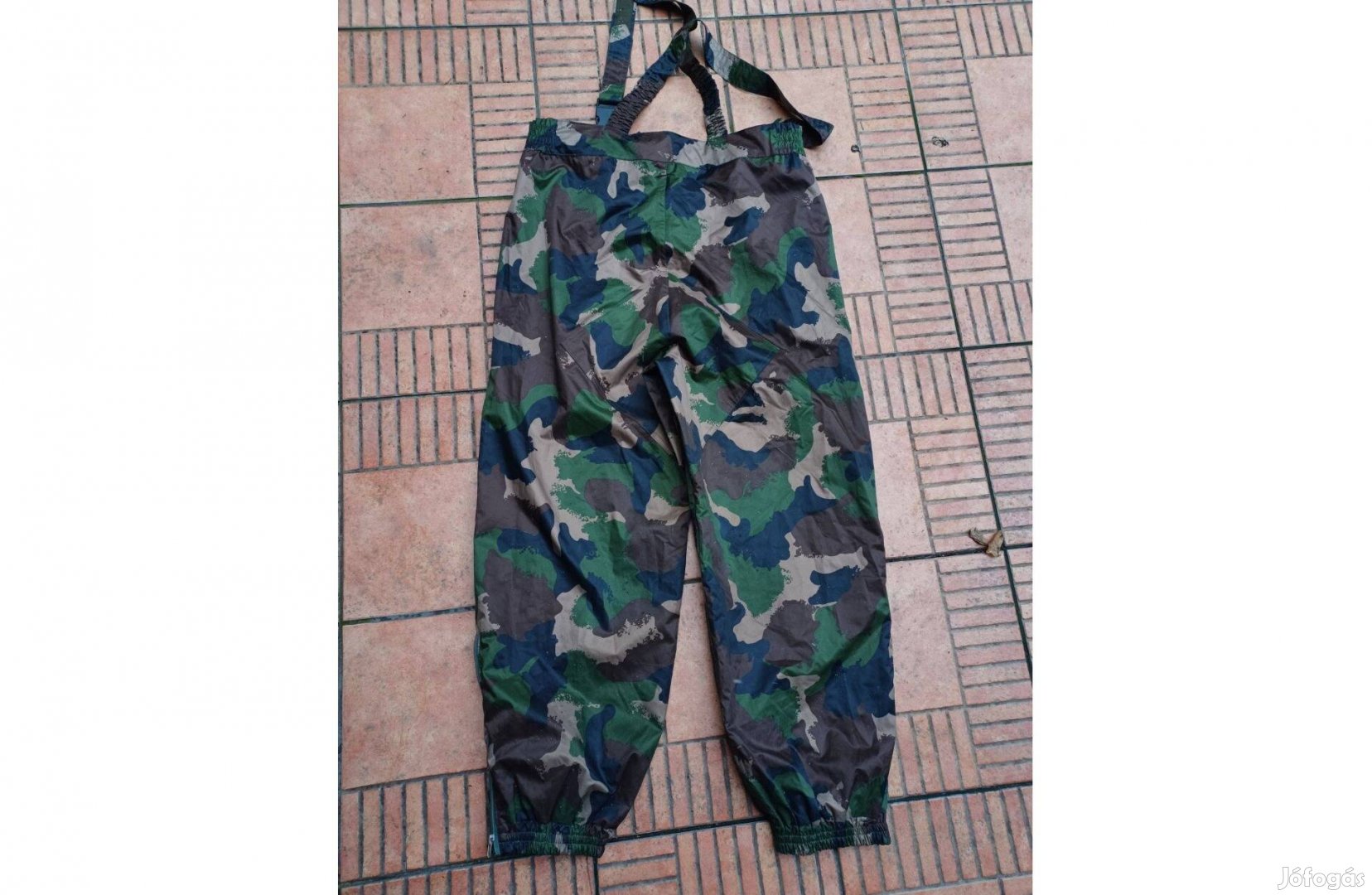 Vízálló kantáros katonai horgász nadrág L XL