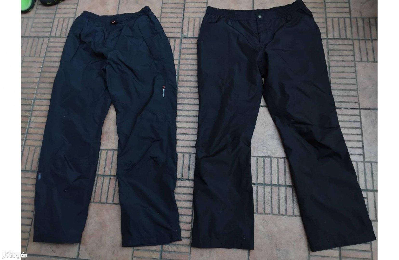 Vízálló motoros esőnadrág nadrág L XL 2db