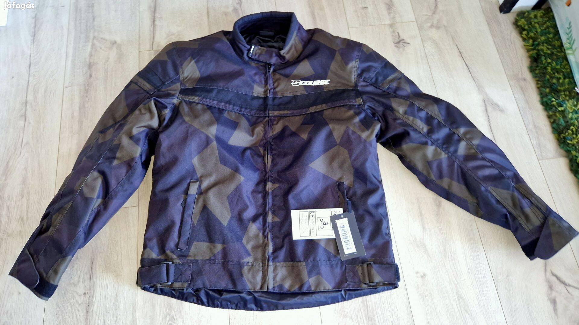 Vízálló terepmintás cordura motoros dzseki motorkerékpár kabát 2XL Új