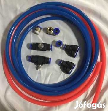 Vízbekötő Szett 1/4"-os csatlakozáshoz 10mm-es csőhöz  (3946)