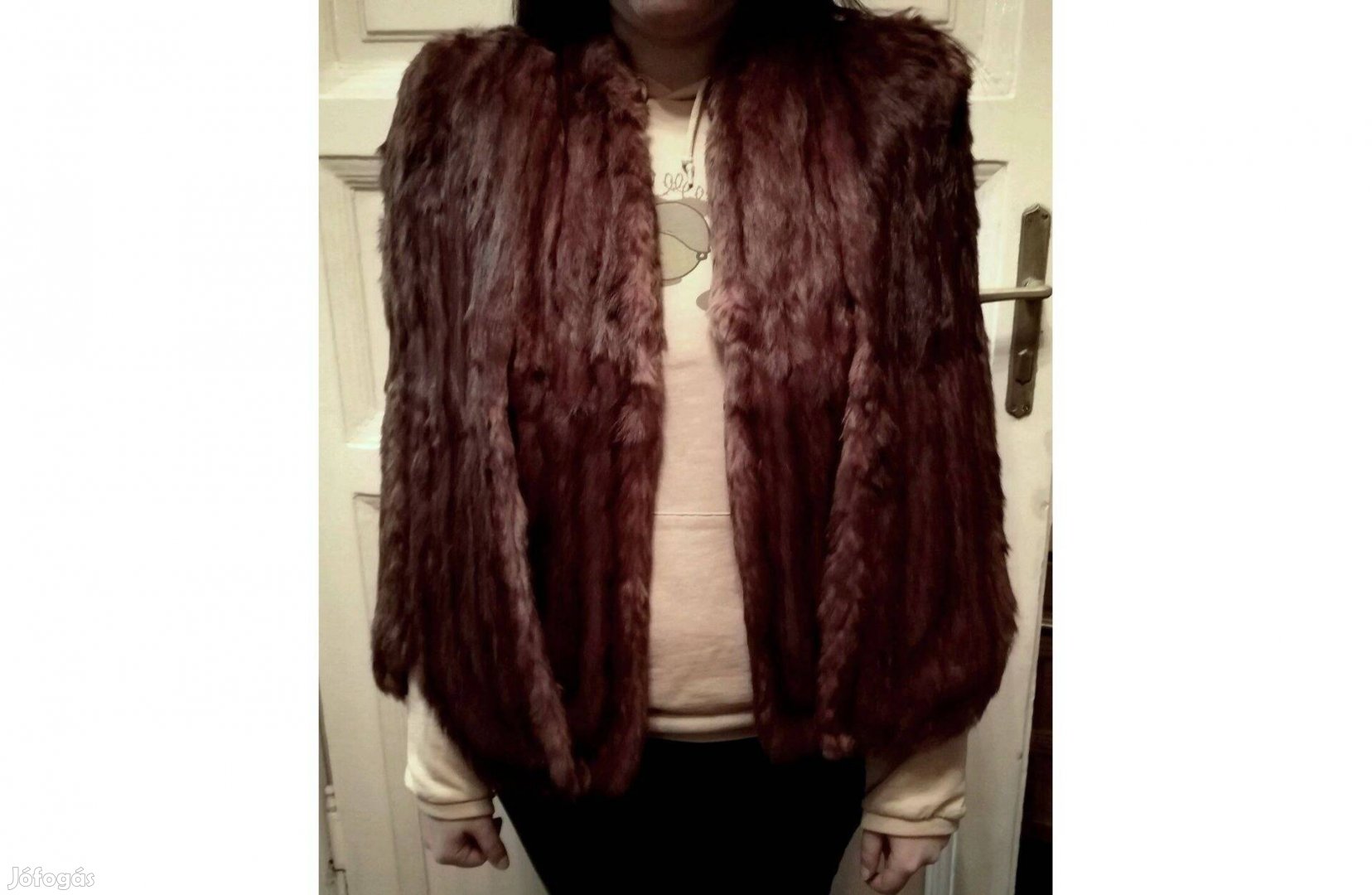 Vizcacha szőrmebunda kepp eladó