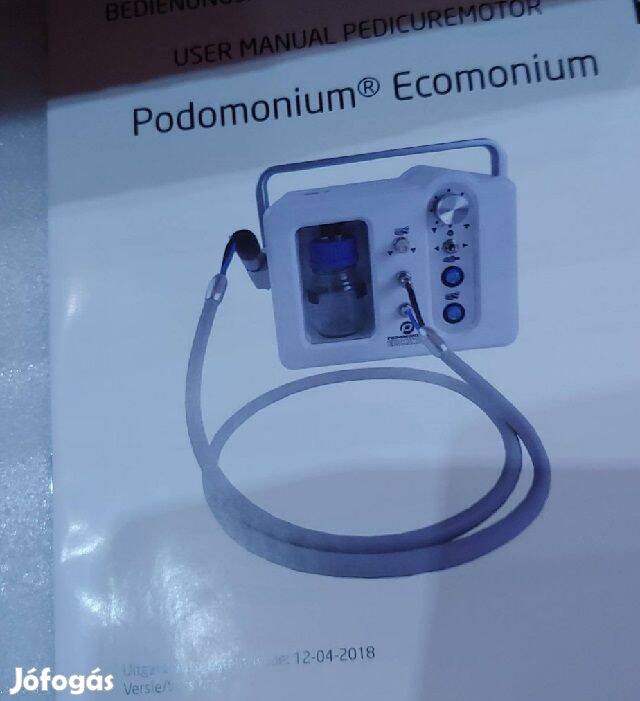 Vizes pedikűrgép Podomonium ecomoniumlábtartótáska