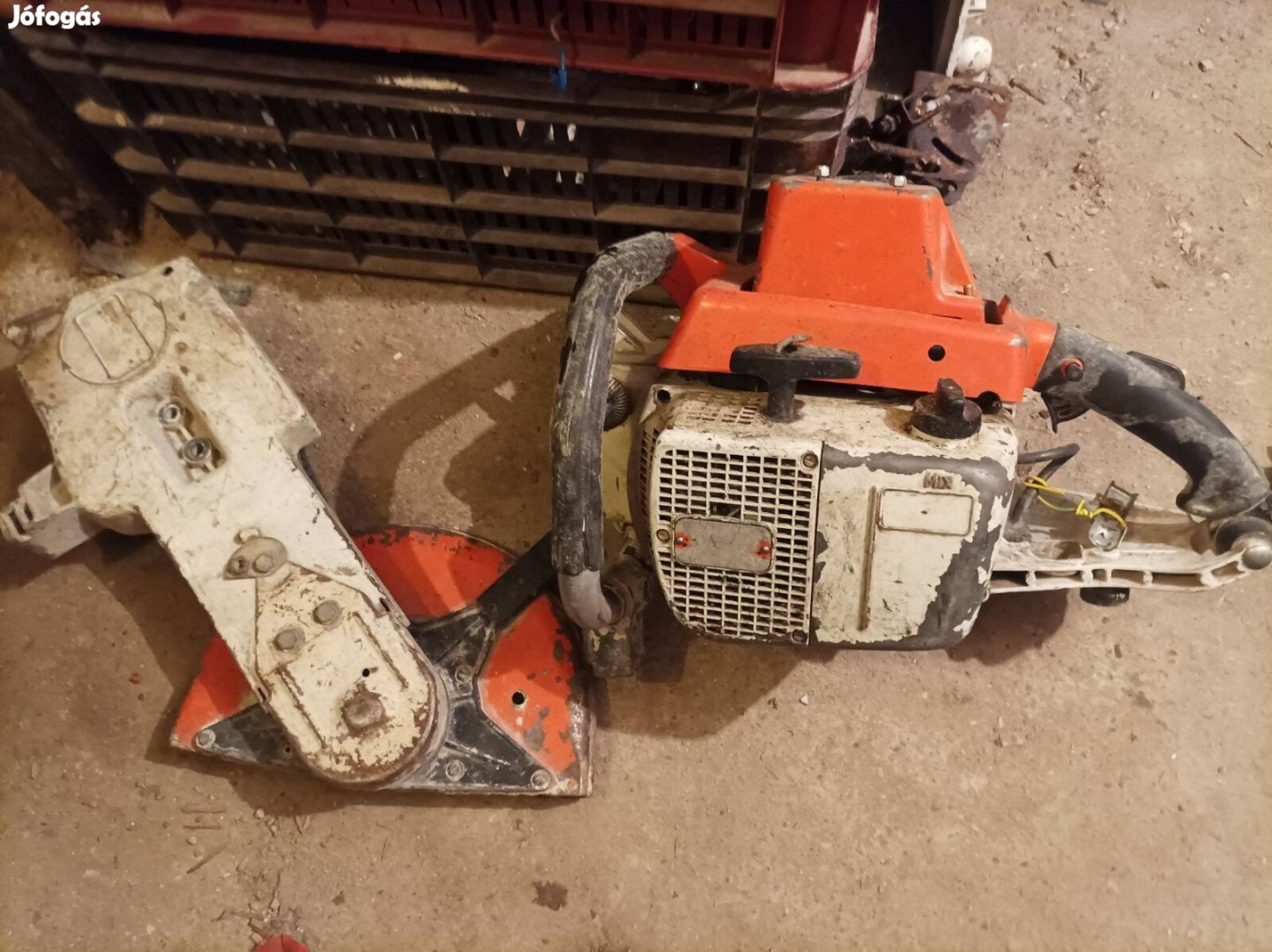 Vizes stihl aszfaltvágó betonvágó láncfűrész csere is