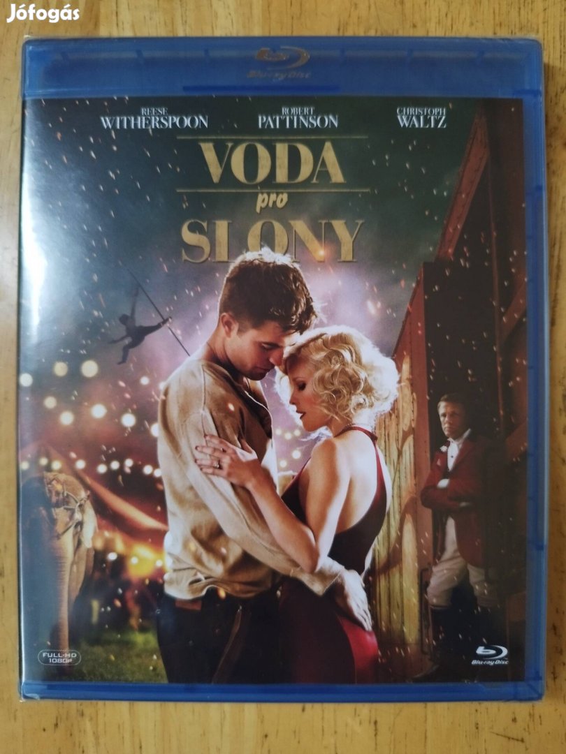 Vizet az elefántnak blu-ray Robert Pattinson Új 