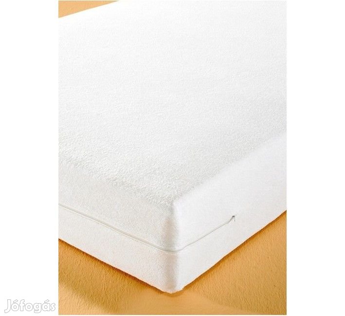 Vízhatlan PVC / frottír matracvédő huzat 90x200x10 cm