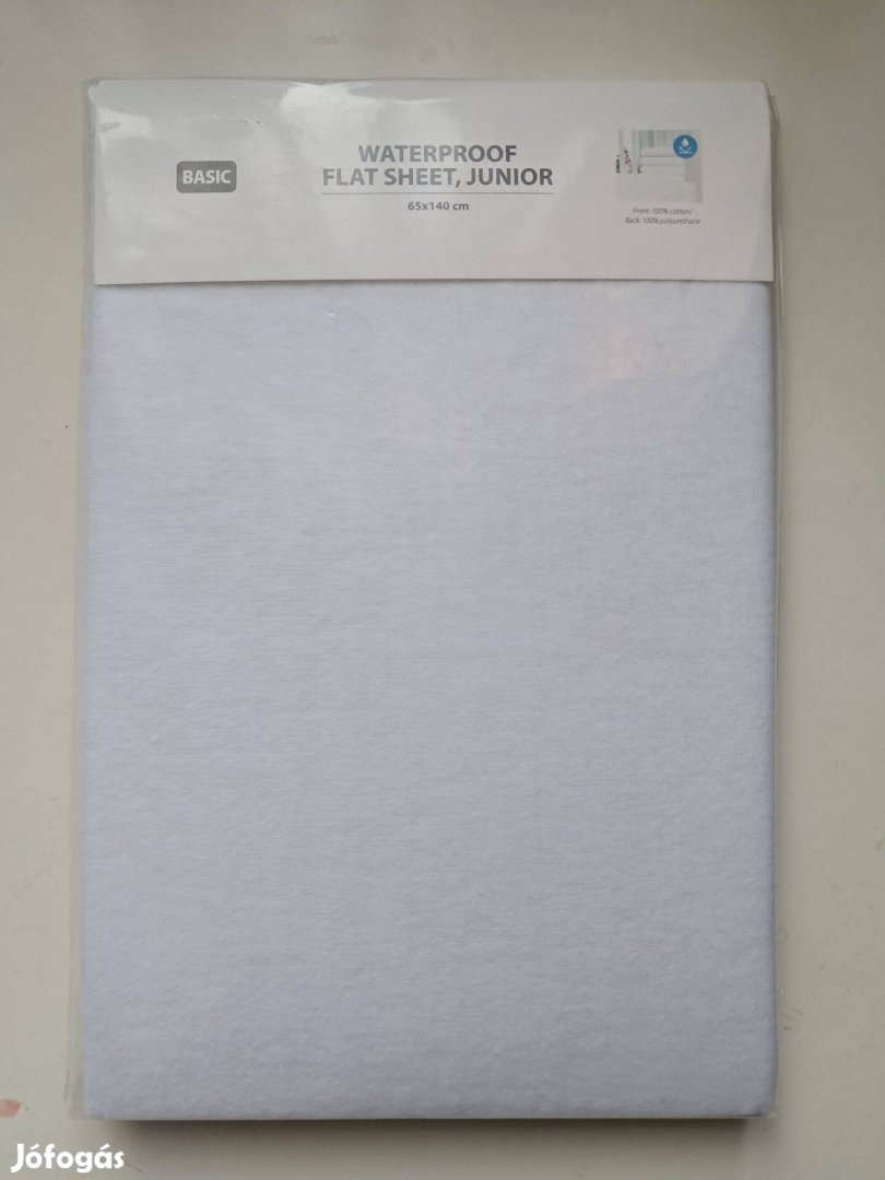 Vízhatlan lepedő gyerekágyra 65140 cm új, csomagolt Jysk