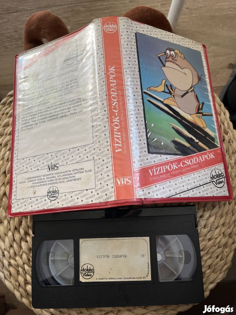 Vizipók csodapók vhs 