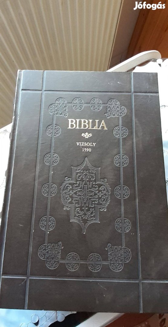 Vizsolyi Biblia 1590 I-II kötet Börkötés 1981-es hasonmás kiadás