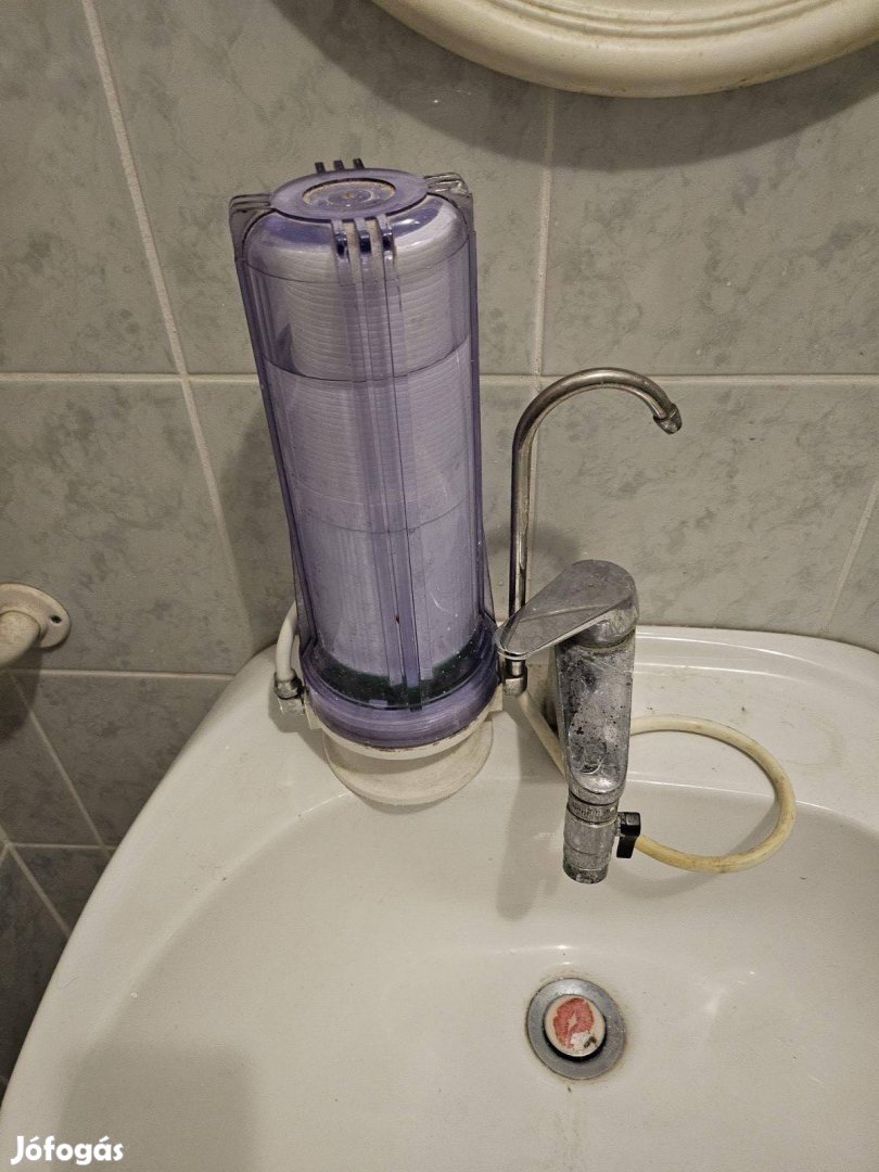 Víztisztító készülék szűrővel