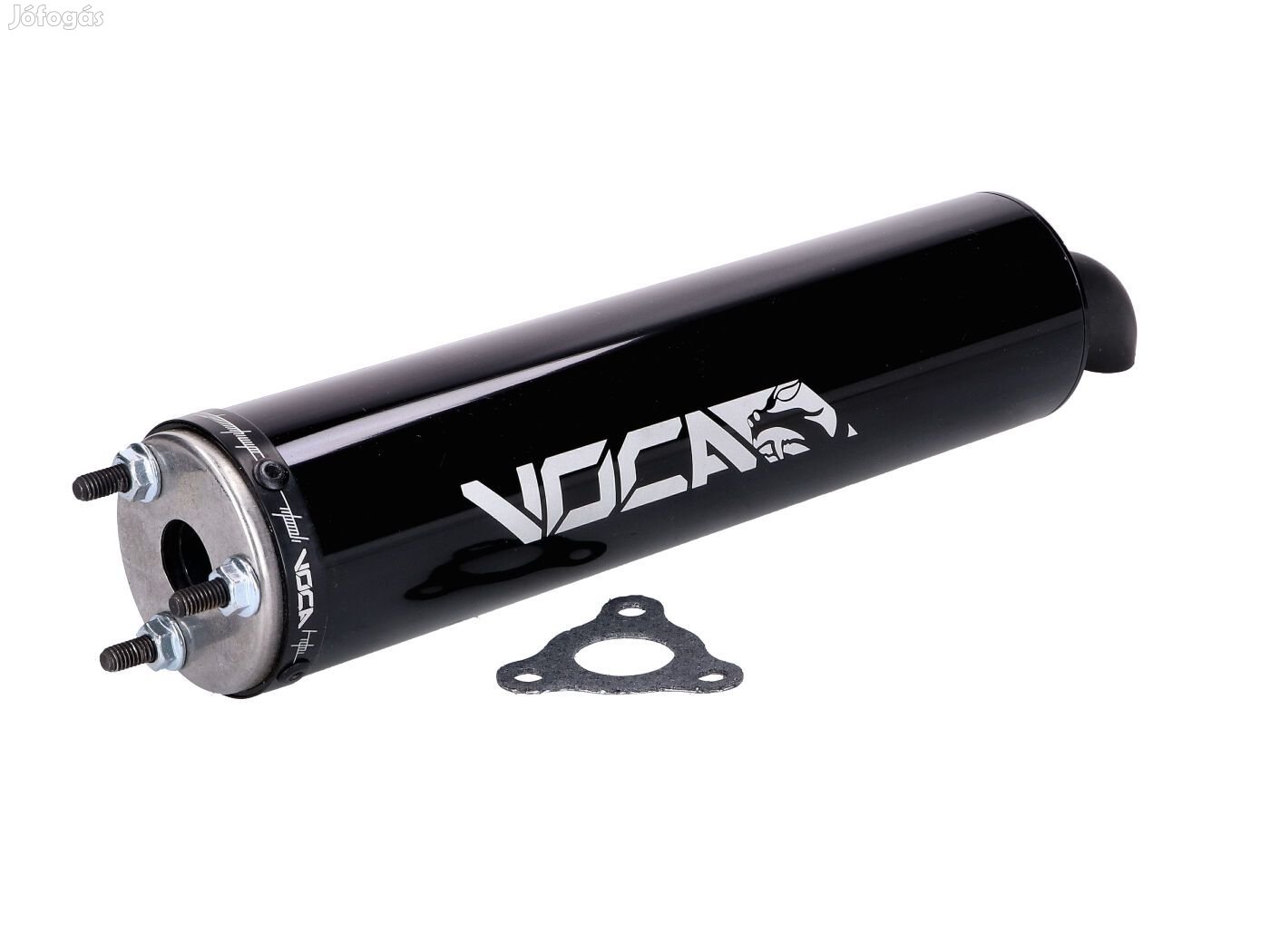 Voca Racing fekete kipufogódob 50/70cc