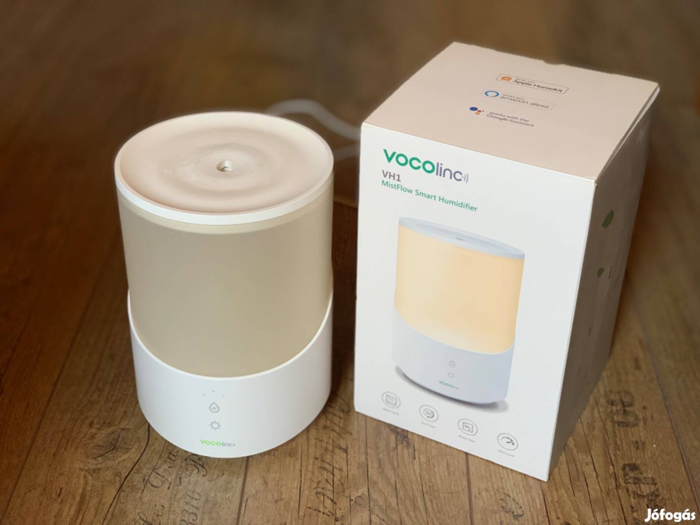 Vocolink VH1 Mistflow párásító Apple Homekit Google Alexa