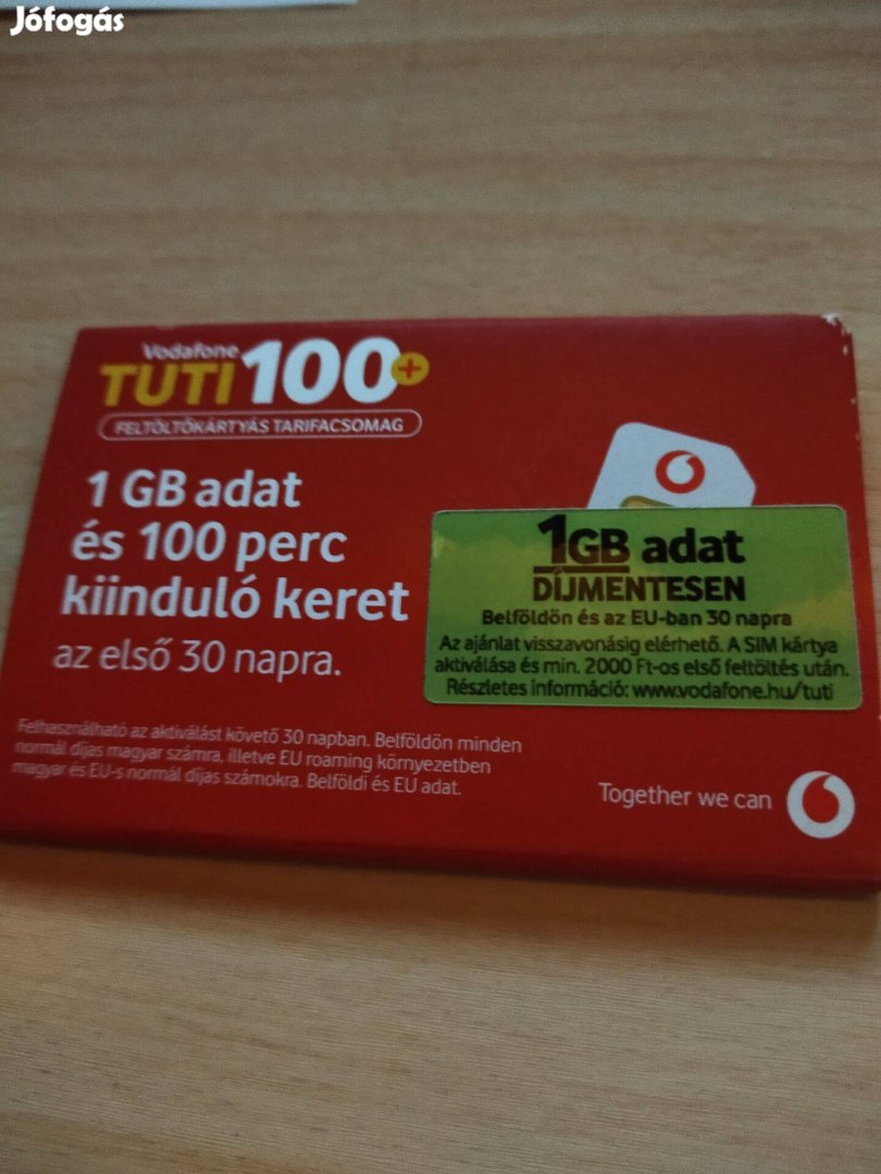 Vodafone SIM kártya