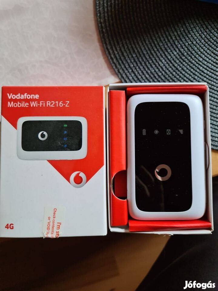 Vodafone ZTE 4G hordozható zseb mobil wifi router SIM kártyás