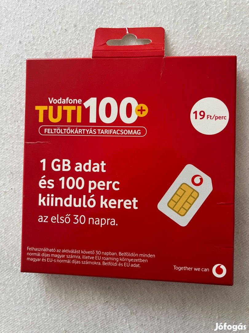 Vodafone sim kártya telefonszám