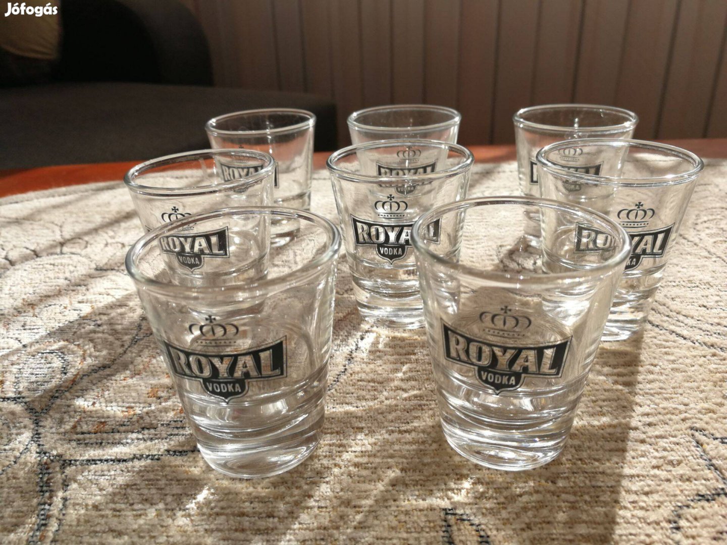Vodkás ,féldecis poharak, Eladók!!