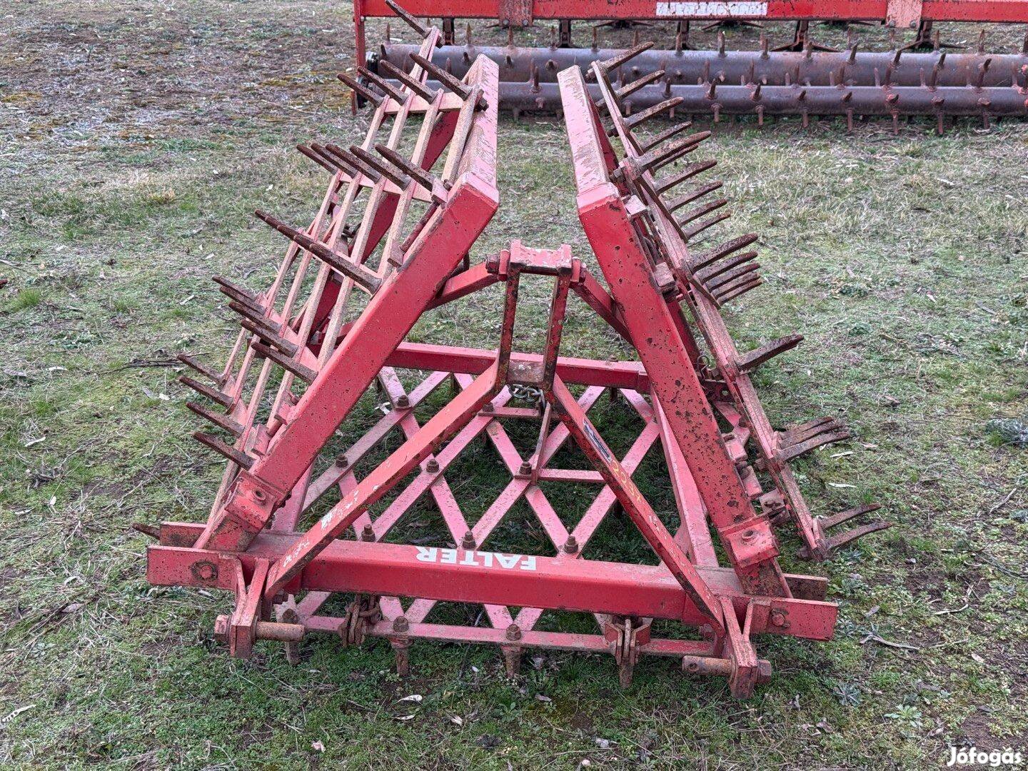 Vogel Noot 3m-es borona, simító, fogas