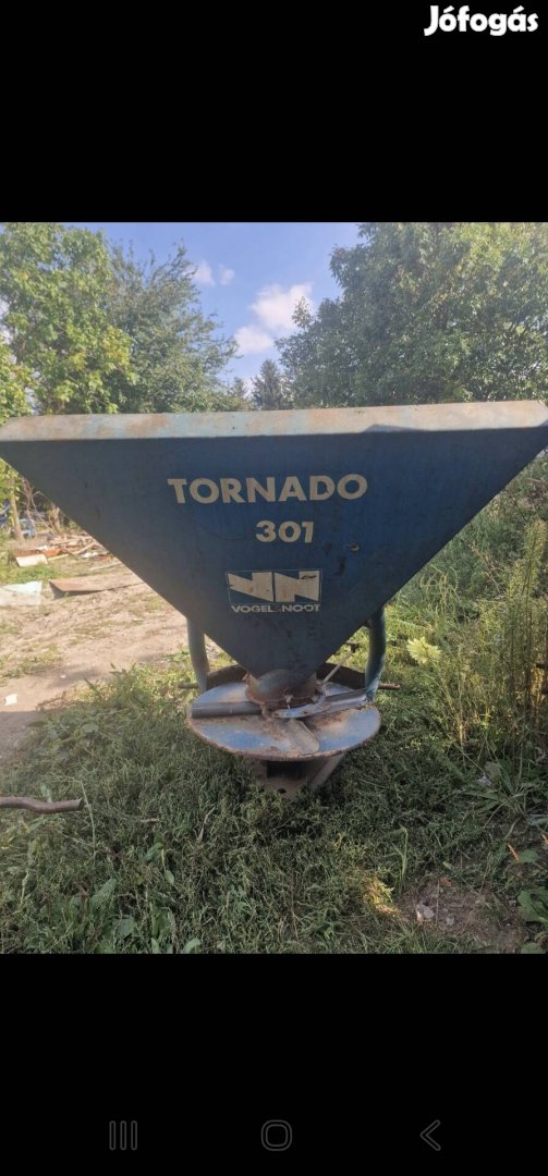 Vogel-Noot Tornado 301 sószóró műtrágyaszóró