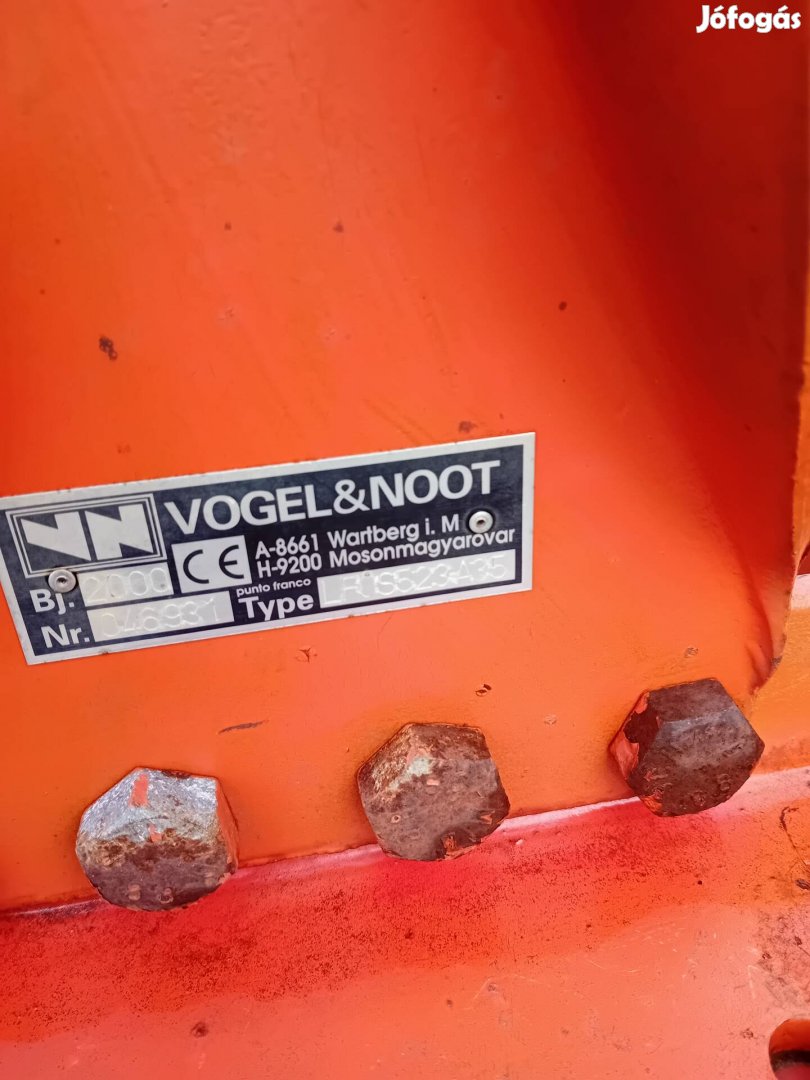 Vogel&Noot hármas eke