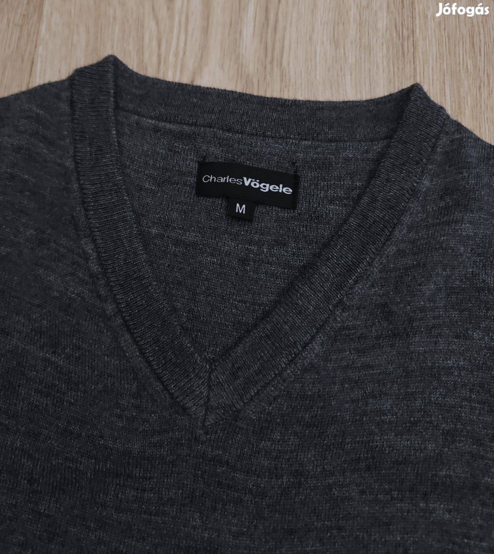 Vögele 50 merinoi gyapju férfi mellény M