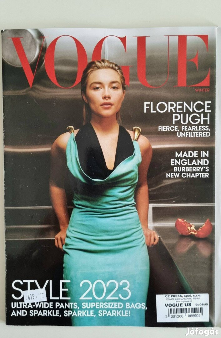 Vogue US 2023/winter Florence Pugh