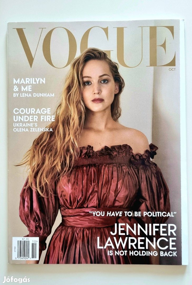 Vogue US Jennifer Lawrence