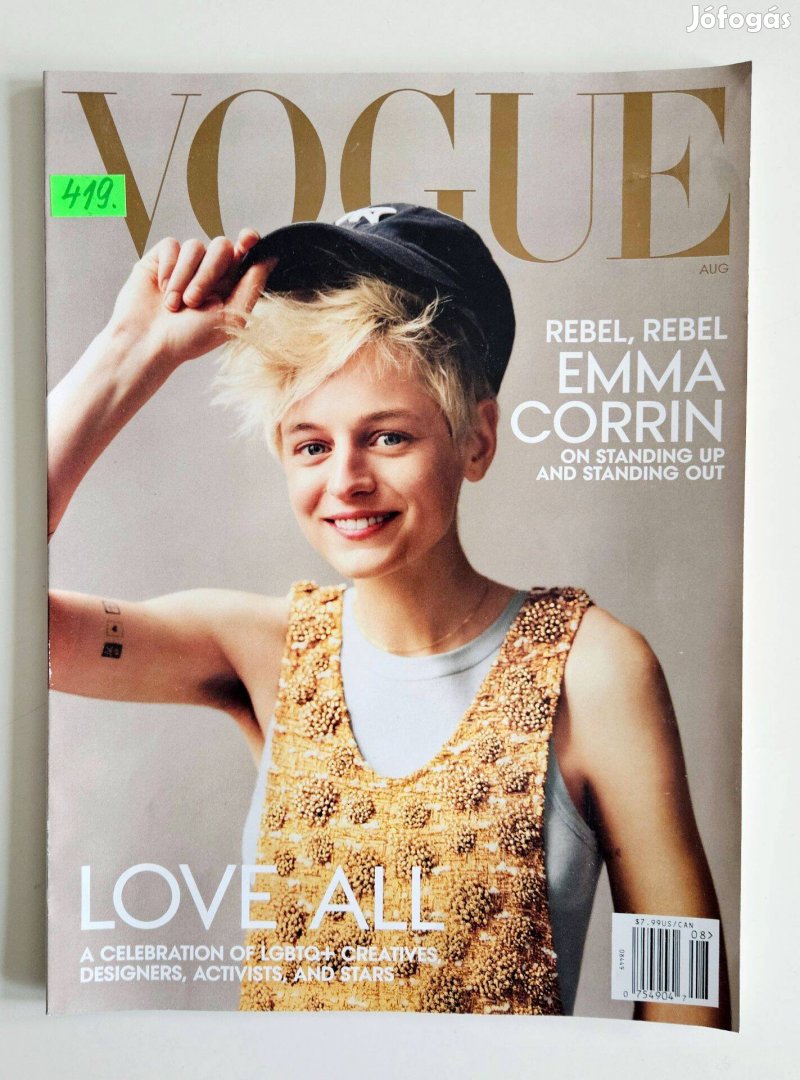 Vogue US magazin 2022/8 Emma Corrin