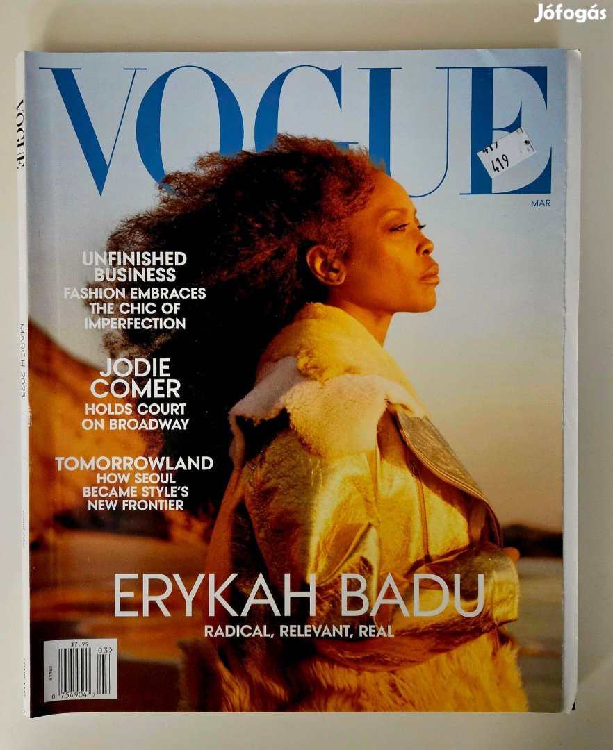 Vogue US magazin 2023/3 Erykah Badu