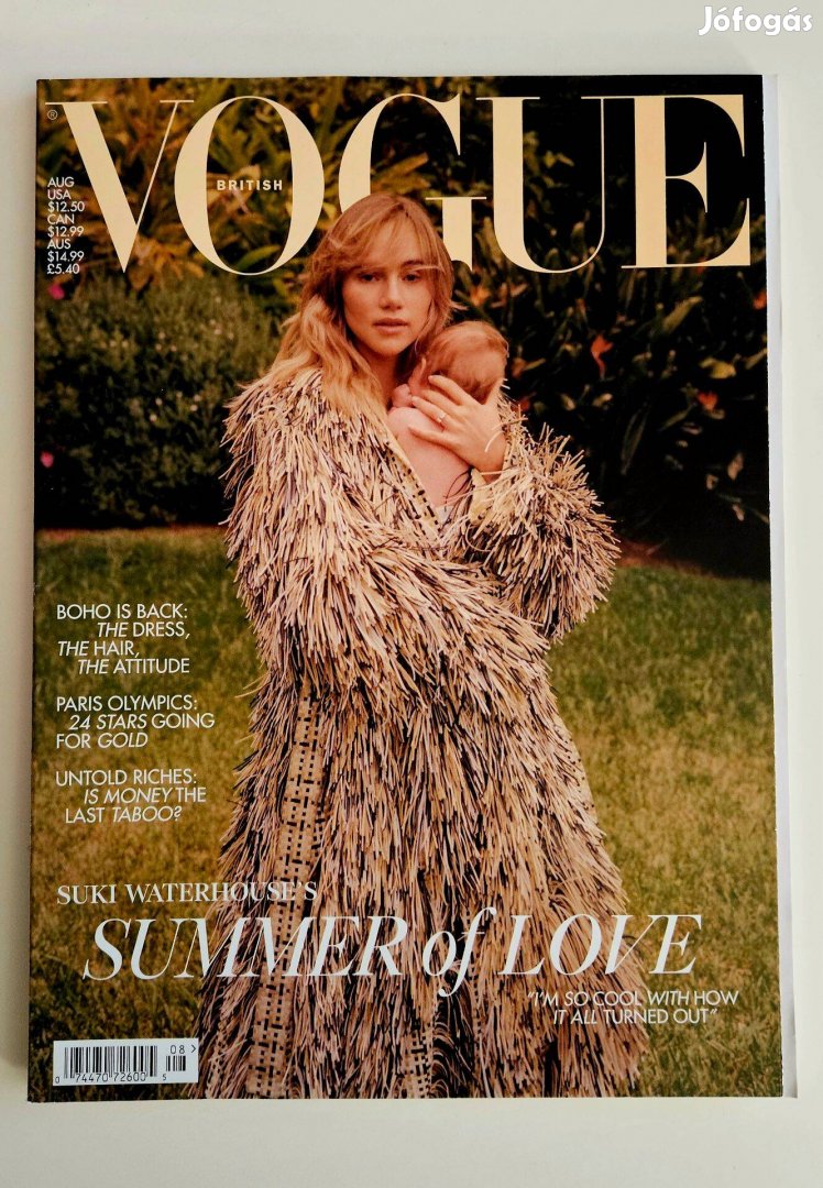 Vogue british 2024/8 Suki Waterhouse