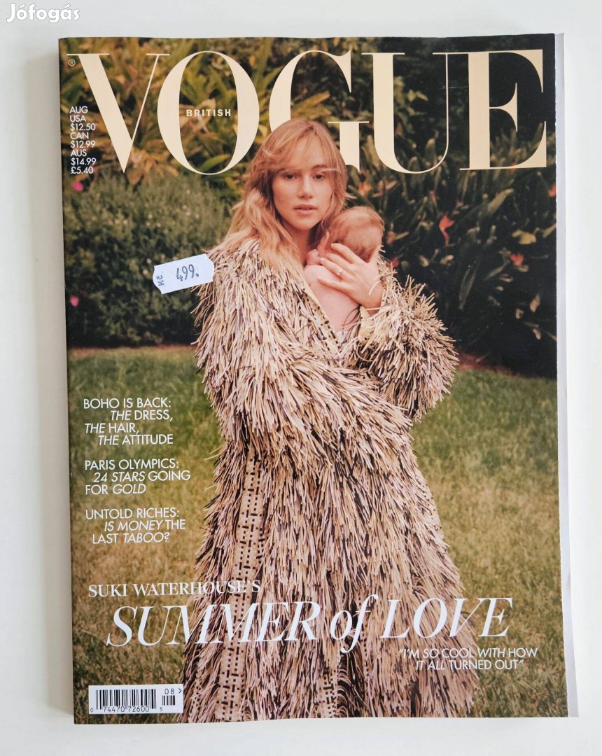 Vogue british 2024/8 Suki Waterhouse