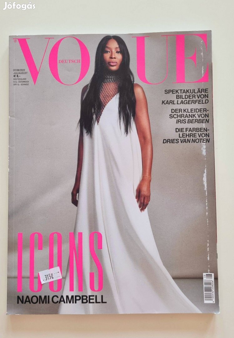 Vogue deutsch 2022/8 Naomi Campbell