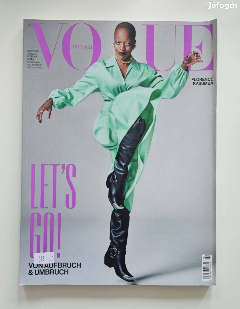 Vogue deutsch 2023/2 Florence Kasumba