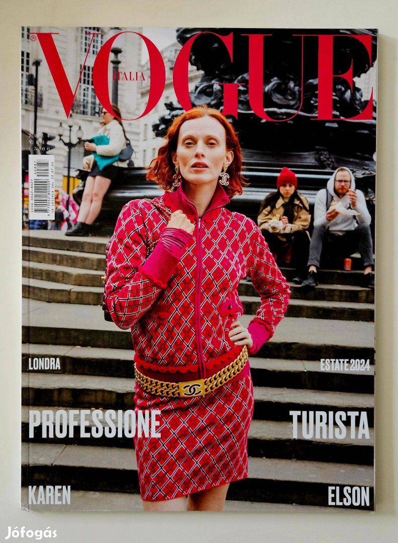 Vogue italian magazin 2024/8 Karen Elson