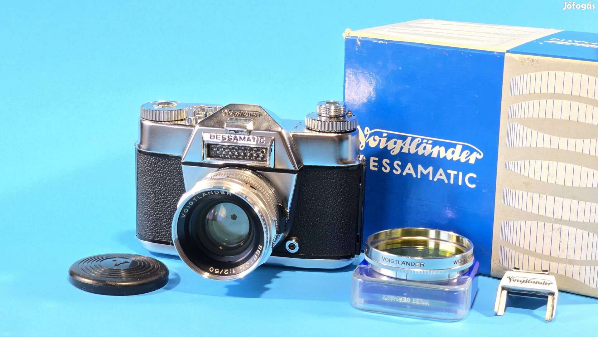 Voigtlander Bessamatic fényképezőgép septon 2/50mm