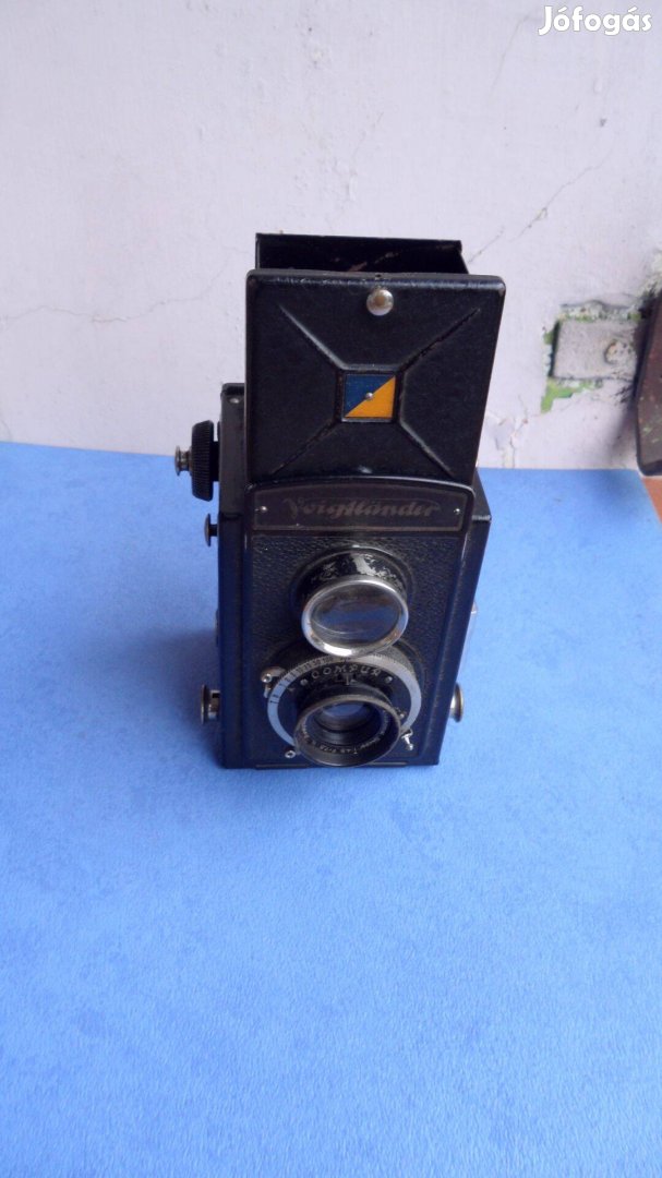 Voigtlander Brillant "1932" 6x6 CM Tekercses filmkamera Skopar 1:4.5