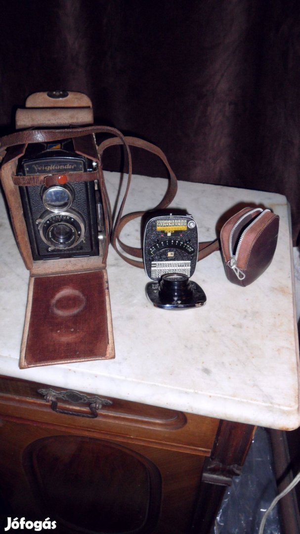 Voigtlander Brillant "1933" 6x6 CM Tekercses Film kamera olcsóbb lett!