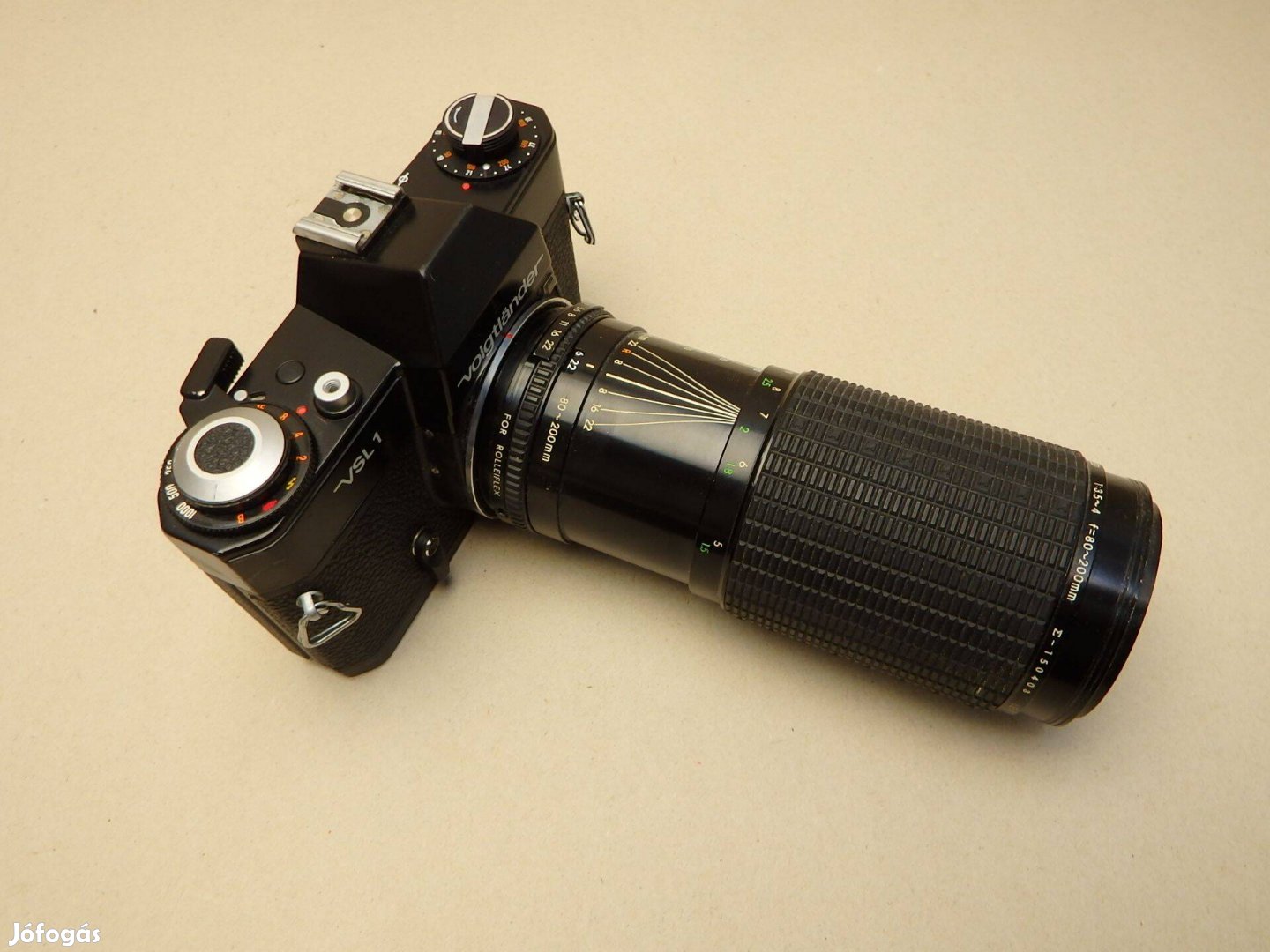 Voigtlander VSL 1 Fényképezőgép Antik Régi Gyűjtőknek Sigma 80-200 MM