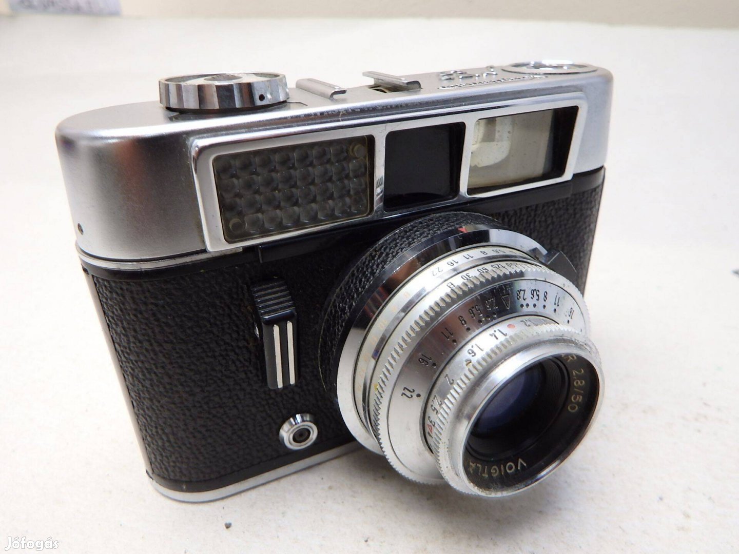 Voigtlander Vito CD Camera Retro Fényképezőgép Régi Német Lanthar 50 M