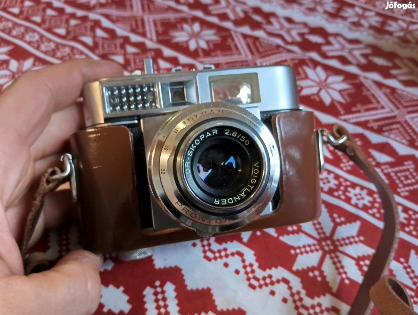 Voigtlander Vitomatic 2 a analóg filmes fényképezőgép 