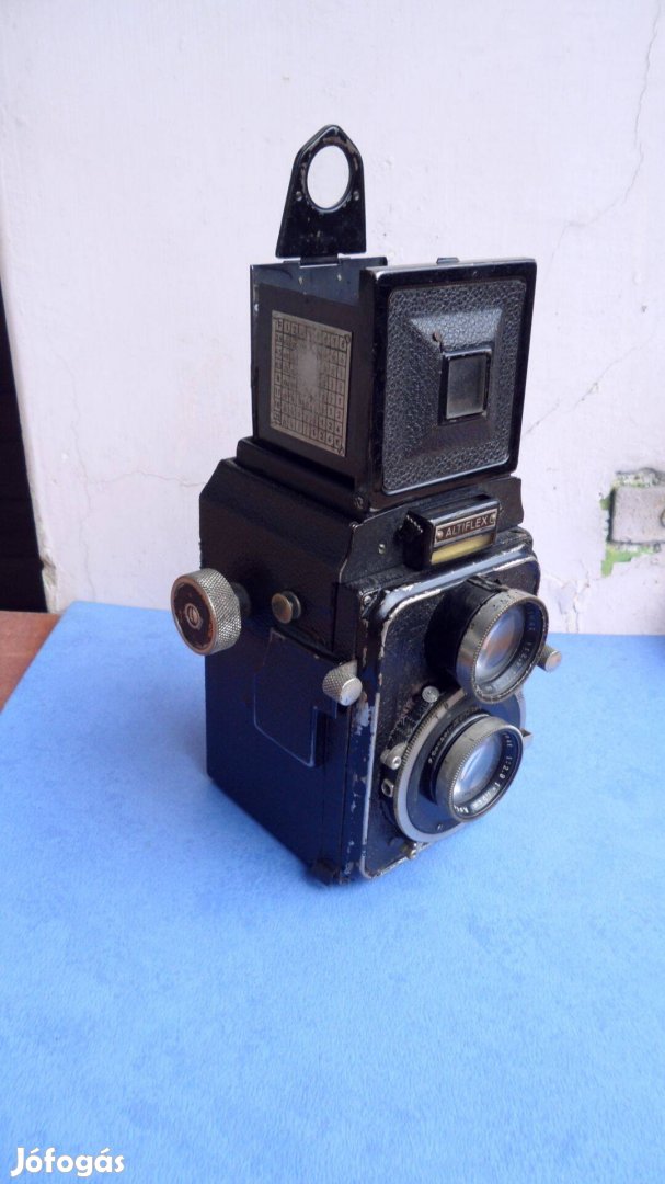 Voigtlander fényképező 1930 6x6 CF Tekercs Filmes kamerás gép