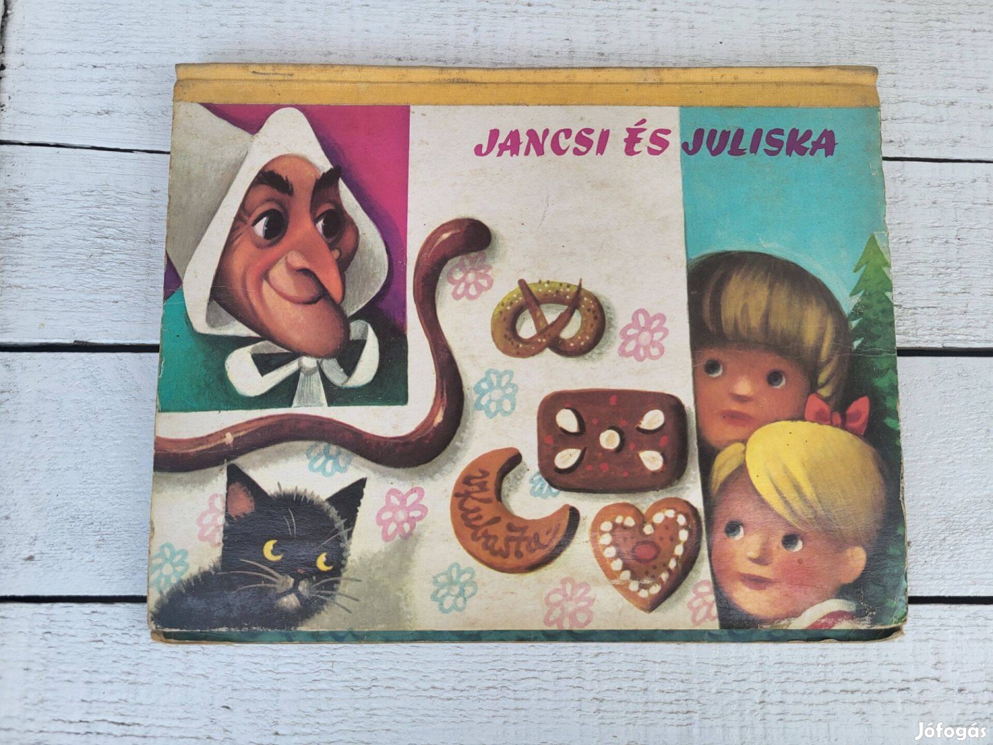 Vojtěch Kubašta: Jancsi és Juliska_retro térbeli mesekönyv