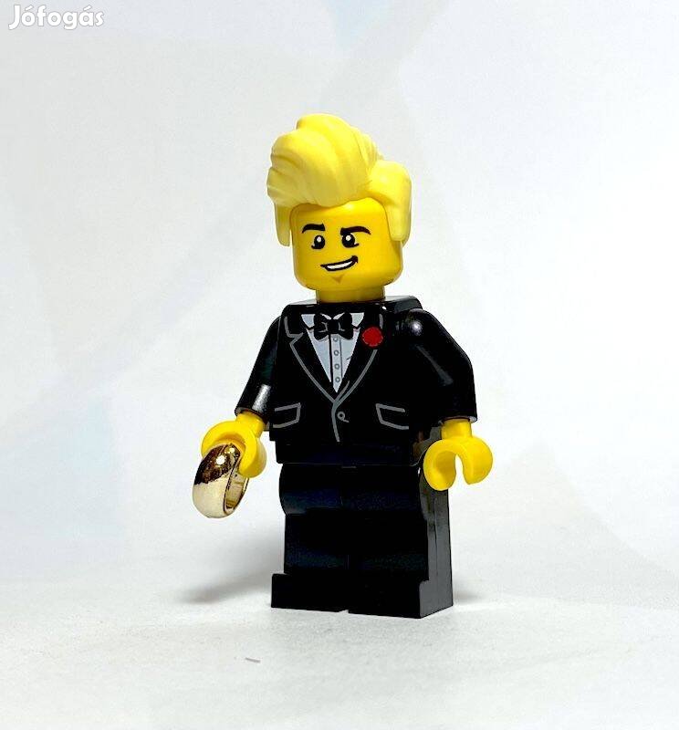 Vőlegény Eredeti LEGO egyedi minifigura - Esküvő - Új