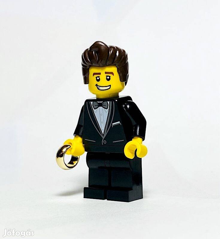 Vőlegény Eredeti LEGO egyedi minifigura - Esküvő - Új