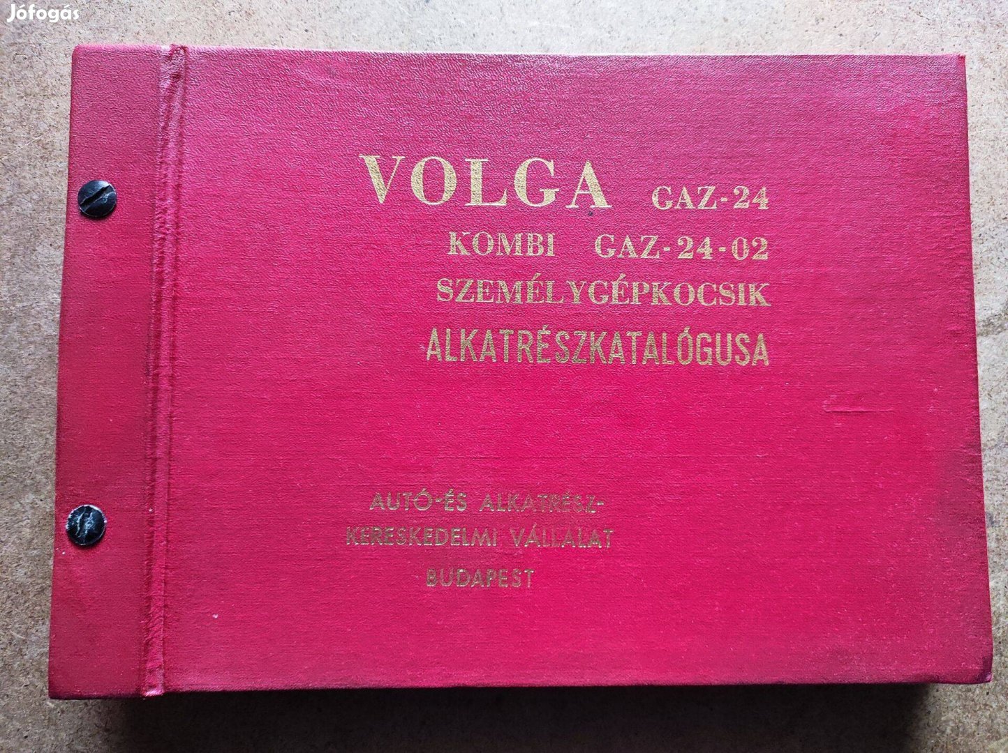 Volga Gaz 24 és kombi alkatrészkatalógus