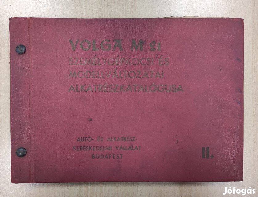 Volga M21 Szgk. alkatrészkatalógus