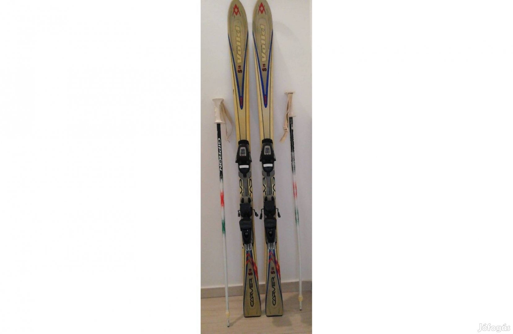 Völkl Carver S15 160 cm-es síléc Salomon C509 kötéssel sibottal