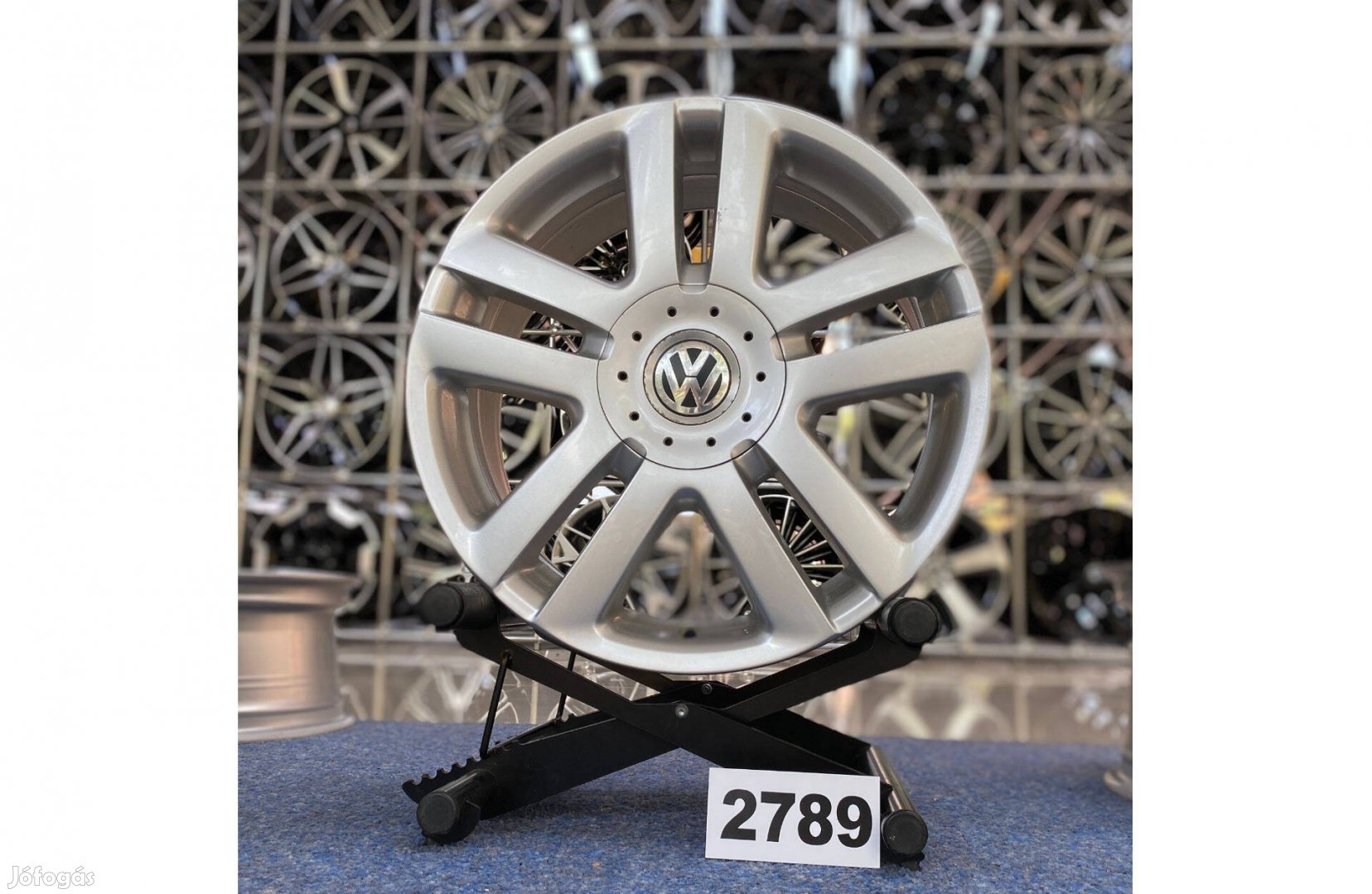 Volkswagen 17 gyári alufelni, felni, 5x112, Golf Caddy Touran (2789)