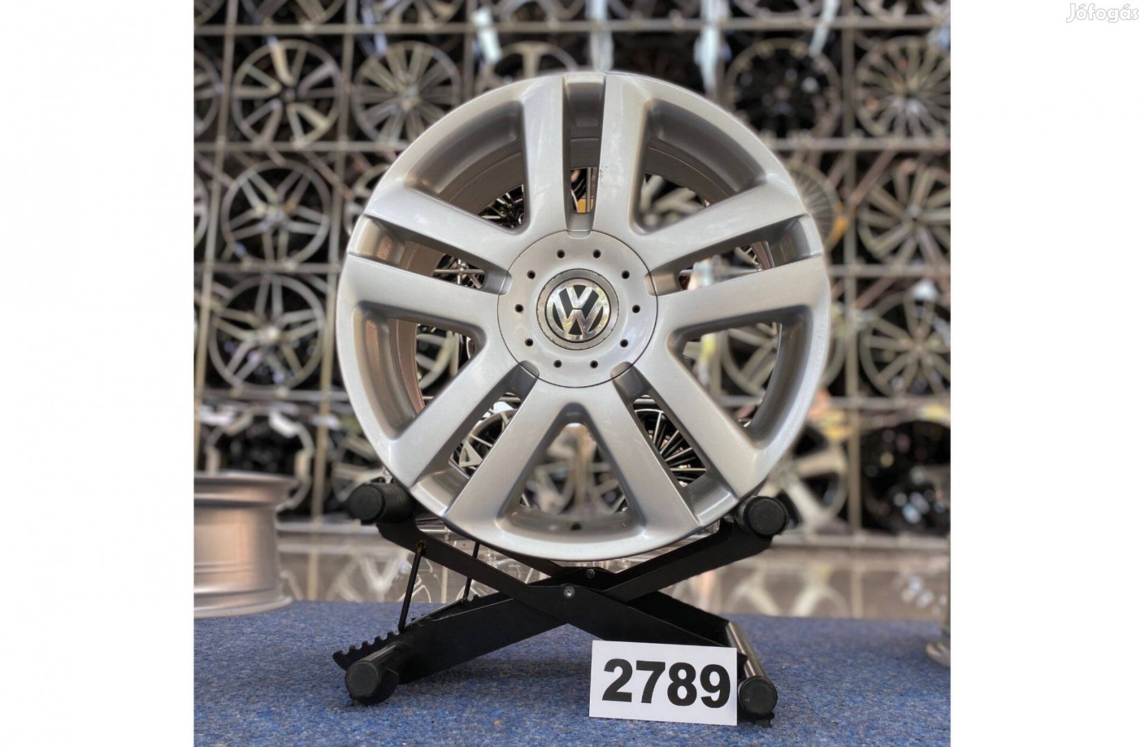 Volkswagen 17 gyári alufelni, felni, 5x112, Golf Caddy Touran (2789)